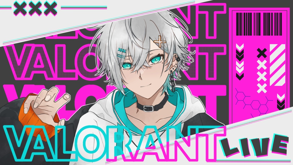 【VALORANT】サムネ用かっこいい【フリー素材】