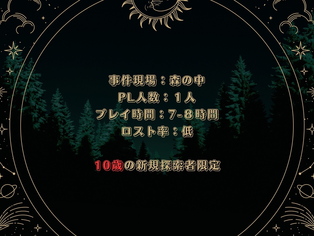 【CoCシナリオ】探偵翅シリーズ番外編「魔法が解けるのはいつですか?」