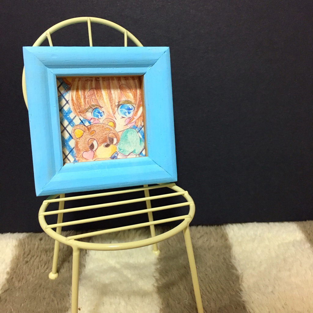 ミニ原画 くま
