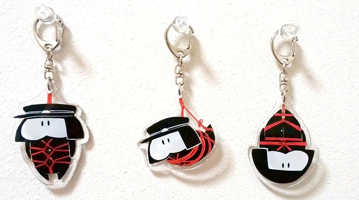 完売/緊縛アクリルキーホルダー