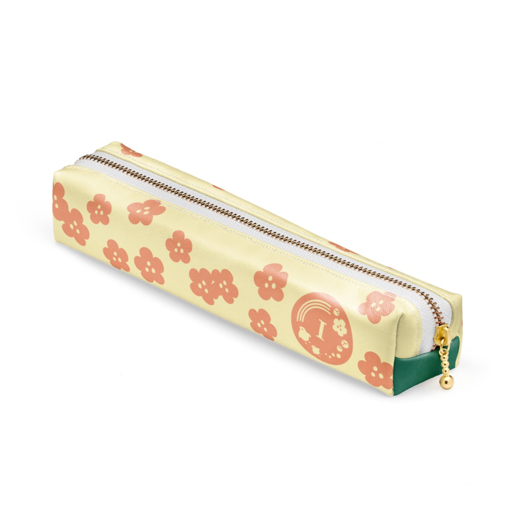 和風イニシャルロゴペンケース