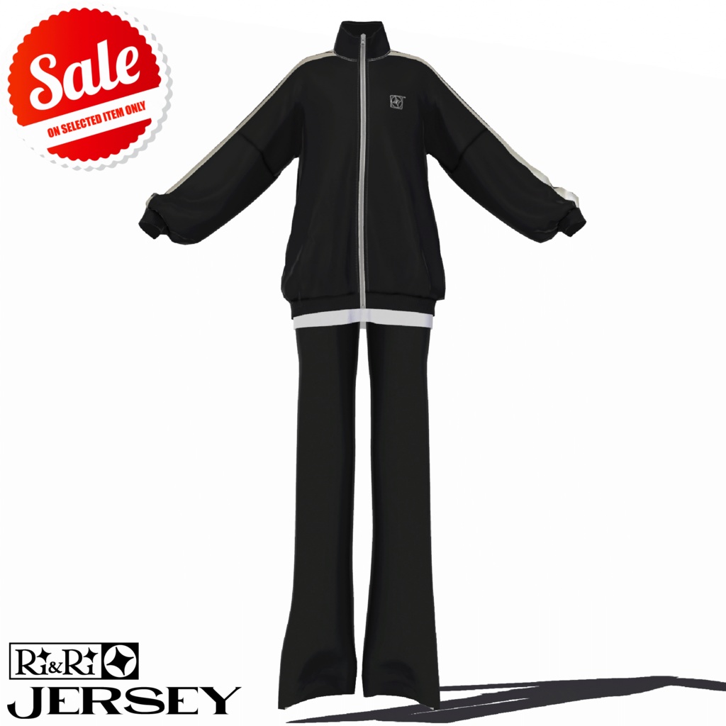 【GOLDEN WEEK SPECIAL】【5アバター対応】Jersey by Ri&Ri