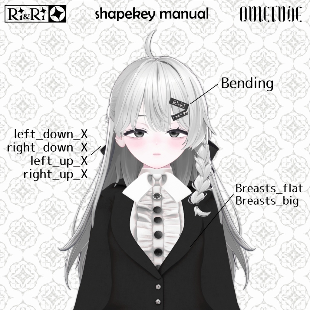 【 sale! 12アバター対応】Quietude gimmick付き by Ri&Ri