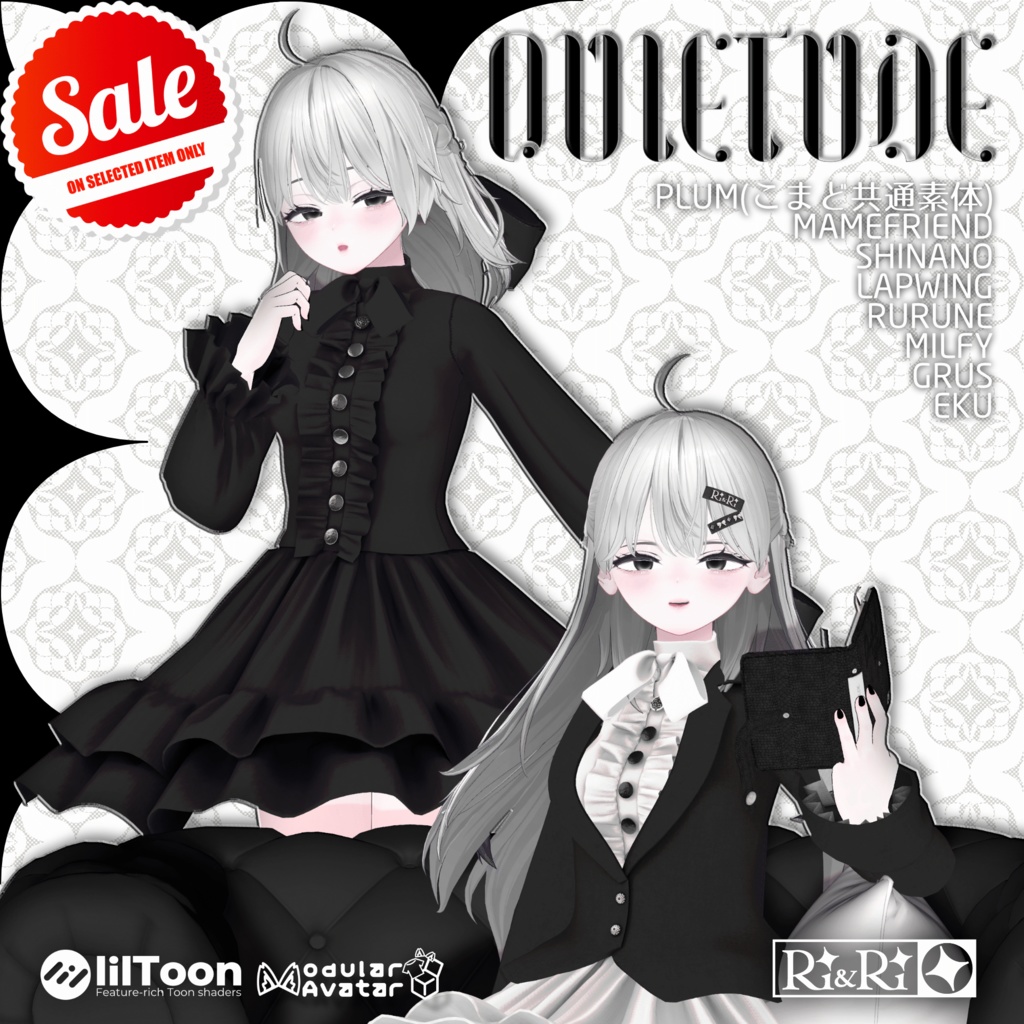 【GOLDEN WEEK SPECIAL】【12アバター対応】Quietude gimmick付き by Ri&Ri