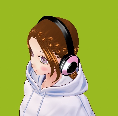 Vroid用 β版専用 ヘッドホン 7色セット ヘアープリセット素材 (合体可能) イヤホン ヘッドフォン vroid studio ベータ版 beta β