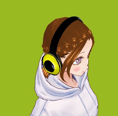 Vroid用 β版専用 ヘッドホン 7色セット ヘアープリセット素材 (合体可能) イヤホン ヘッドフォン vroid studio ベータ版 beta β