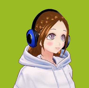 Vroid用 β版専用 ヘッドホン 7色セット ヘアープリセット素材 (合体可能) イヤホン ヘッドフォン vroid studio ベータ版 beta β