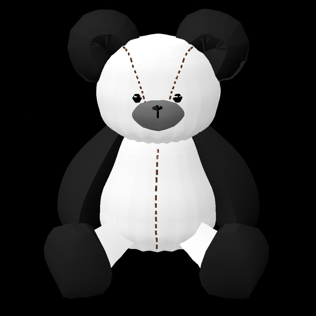 Vroid用 β版専用 頭の上で動くテディベア!男女兼用 ヘアープリセット素材 (合体可能) TeddyBear 毛绒熊 곰 인형 ʕ·ᴥ·ʔ くま クマ 熊 ぬいぐるみ ロリ系 ゴスロリ vroid studio ベータ版 beta β