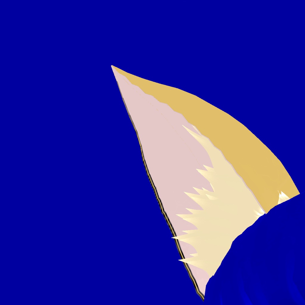 Vroid用 β版専用 既存ヘア合体OK 動く狐耳8色セット★ ヘアプリセット素材 Fox ear (Moving fox ears) ケモみみ ケモミミ ケモ耳 キツネ耳 きつね耳 かわいい vroid studio ベータ版 beta β