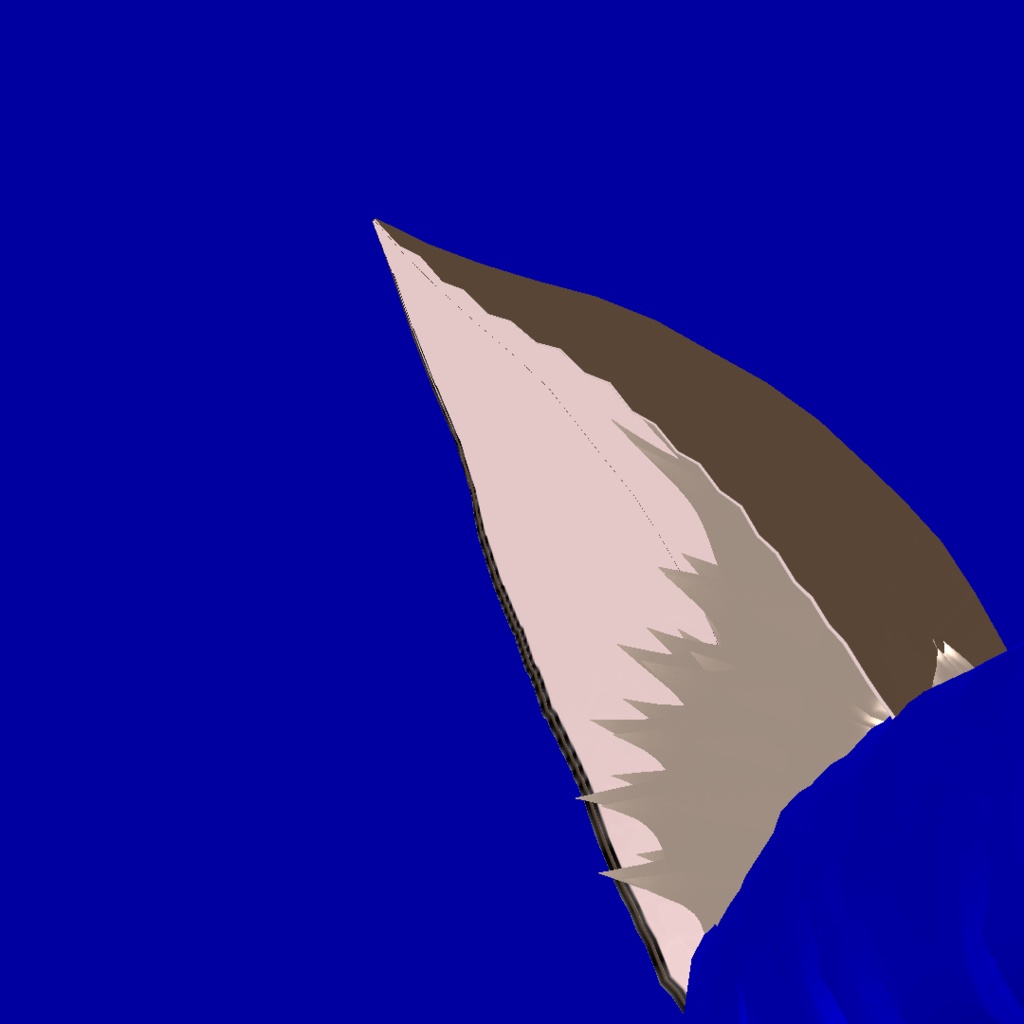 Vroid用 β版専用 既存ヘア合体OK 動く狐耳8色セット★ ヘアプリセット素材 Fox ear (Moving fox ears) ケモみみ ケモミミ ケモ耳 キツネ耳 きつね耳 かわいい vroid studio ベータ版 beta β