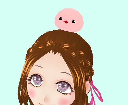 Vroid用 β版専用 頭の上で ぷよぷよ動くスライム5色セット!男女兼用 ヘアープリセット素材 (合体可能) Slime 史莱姆 슬라임 vroid studio ベータ版 beta β