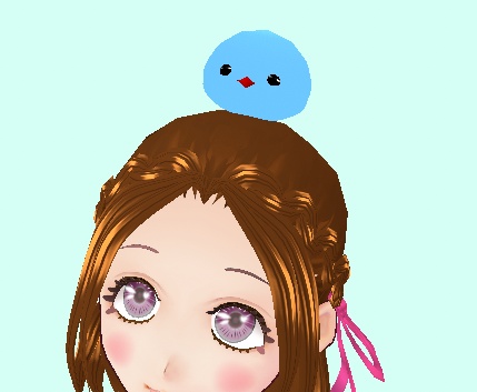 Vroid用 β版専用 頭の上で ぷよぷよ動くスライム5色セット!男女兼用 ヘアープリセット素材 (合体可能) Slime 史莱姆 슬라임 vroid studio ベータ版 beta β