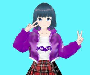 VRoid Studio 正式版β版兼用 パーカー ジャンパー 5色セット テクスチャー Parker jumper casual texture (vroid official release & beta) カジュアル かっこいい かわいい かっこかわいい テクスチャ ライダー ジャケット jacket vroidstudio