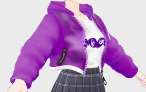 VRoid Studio 正式版β版兼用 パーカー ジャンパー 5色セット テクスチャー Parker jumper casual texture (vroid official release & beta) カジュアル かっこいい かわいい かっこかわいい テクスチャ ライダー ジャケット jacket vroidstudio