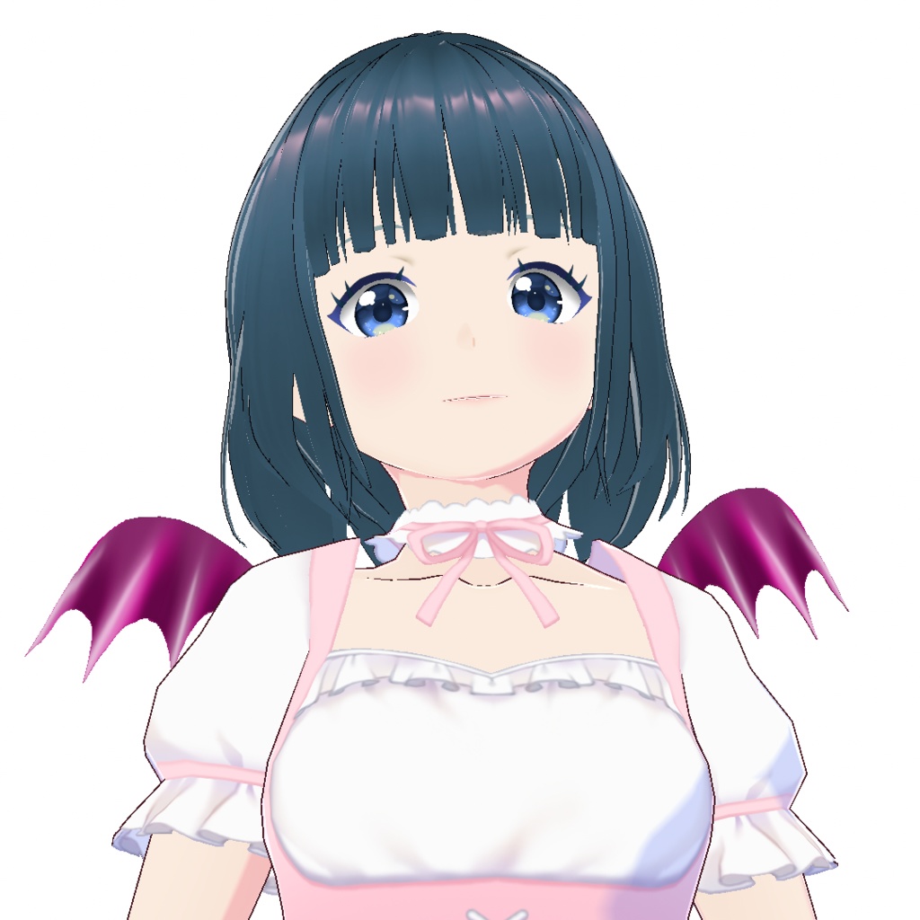 VRoid Studio 正式版 用 ぱたぱた動く!悪魔の羽やドラゴンの羽🪶 横髪プリセット Moving wing wings devil dragon feather feathers Hair preset コウモリ 蝙蝠 こうもり move vroidwtudio