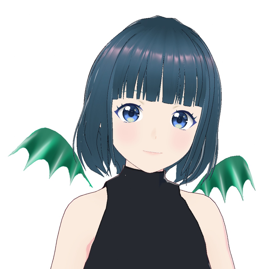 VRoid Studio 正式版 用 ぱたぱた動く!悪魔の羽やドラゴンの羽🪶 横髪プリセット Moving wing wings devil dragon feather feathers Hair preset コウモリ 蝙蝠 こうもり move vroidwtudio