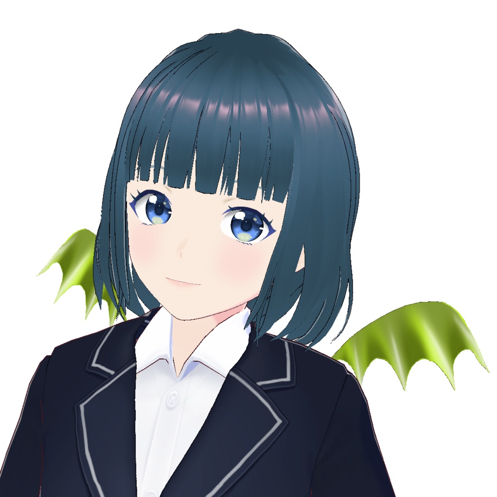 VRoid Studio 正式版 用 ぱたぱた動く!悪魔の羽やドラゴンの羽🪶 横髪プリセット Moving wing wings devil dragon feather feathers Hair preset コウモリ 蝙蝠 こうもり move vroidwtudio