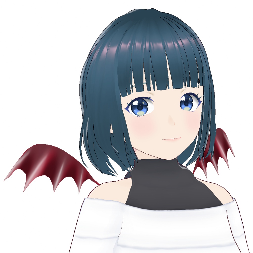 VRoid Studio 正式版 用 ぱたぱた動く!悪魔の羽やドラゴンの羽🪶 横髪プリセット Moving wing wings devil dragon feather feathers Hair preset コウモリ 蝙蝠 こうもり move vroidwtudio