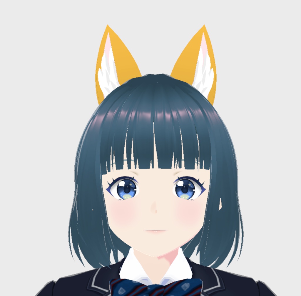 VRoid Studio 正式版 用 動く猫耳16色セット 髪型プリセット(はね毛) Cat ear (Moving cat ears) ケモ耳 ケモミミ ねこ耳 ネコ耳 可愛い cute かわいい pretty vroidstudio
