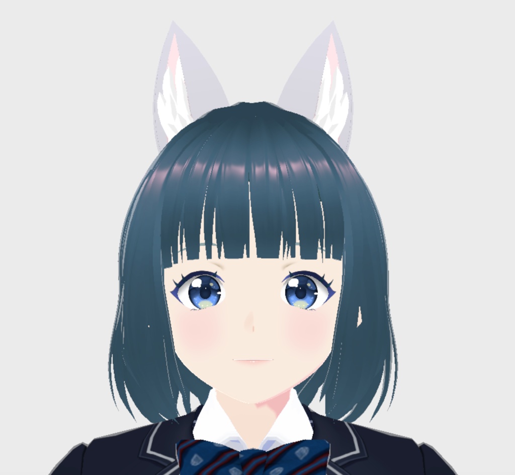VRoid Studio 正式版 用 動く猫耳16色セット 髪型プリセット(はね毛) Cat ear (Moving cat ears) ケモ耳 ケモミミ ねこ耳 ネコ耳 可愛い cute かわいい pretty vroidstudio