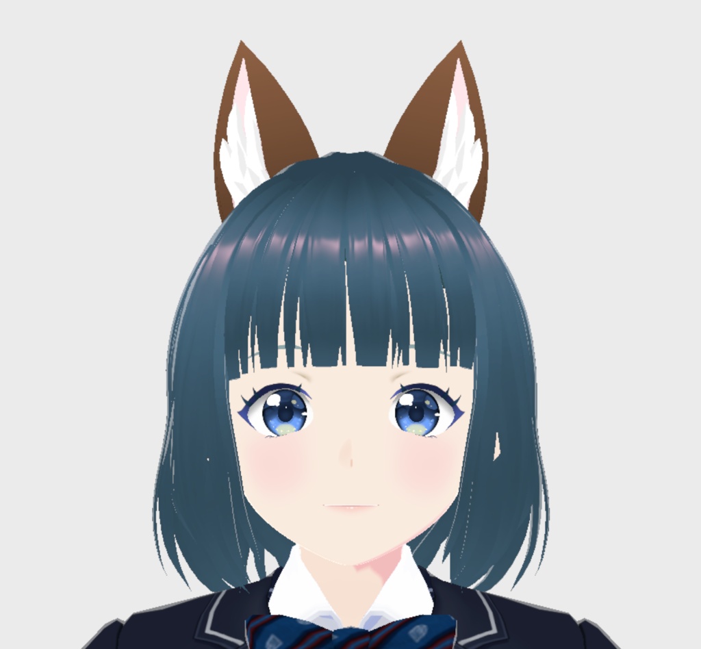 VRoid Studio 正式版 用 動く猫耳16色セット 髪型プリセット(はね毛) Cat ear (Moving cat ears) ケモ耳 ケモミミ ねこ耳 ネコ耳 可愛い cute かわいい pretty vroidstudio