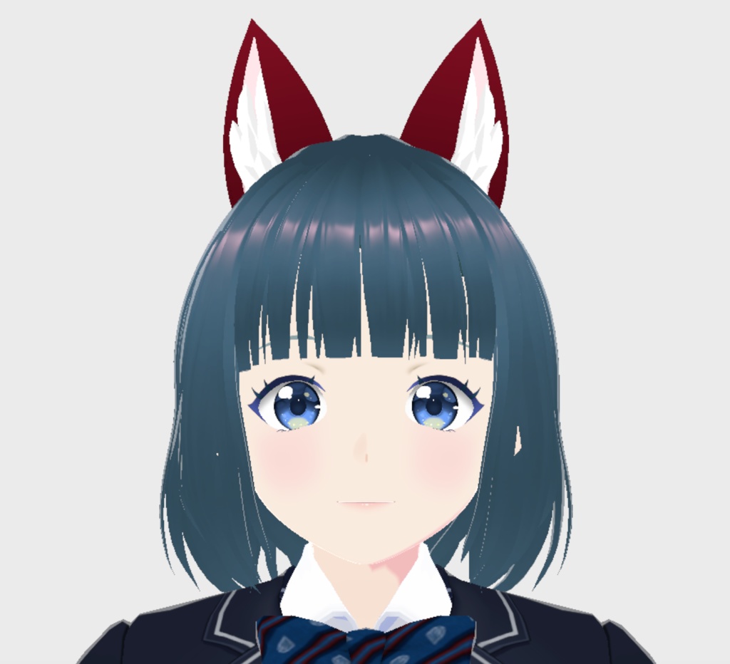 VRoid Studio 正式版 用 動く猫耳16色セット 髪型プリセット(はね毛) Cat ear (Moving cat ears) ケモ耳 ケモミミ ねこ耳 ネコ耳 可愛い cute かわいい pretty vroidstudio