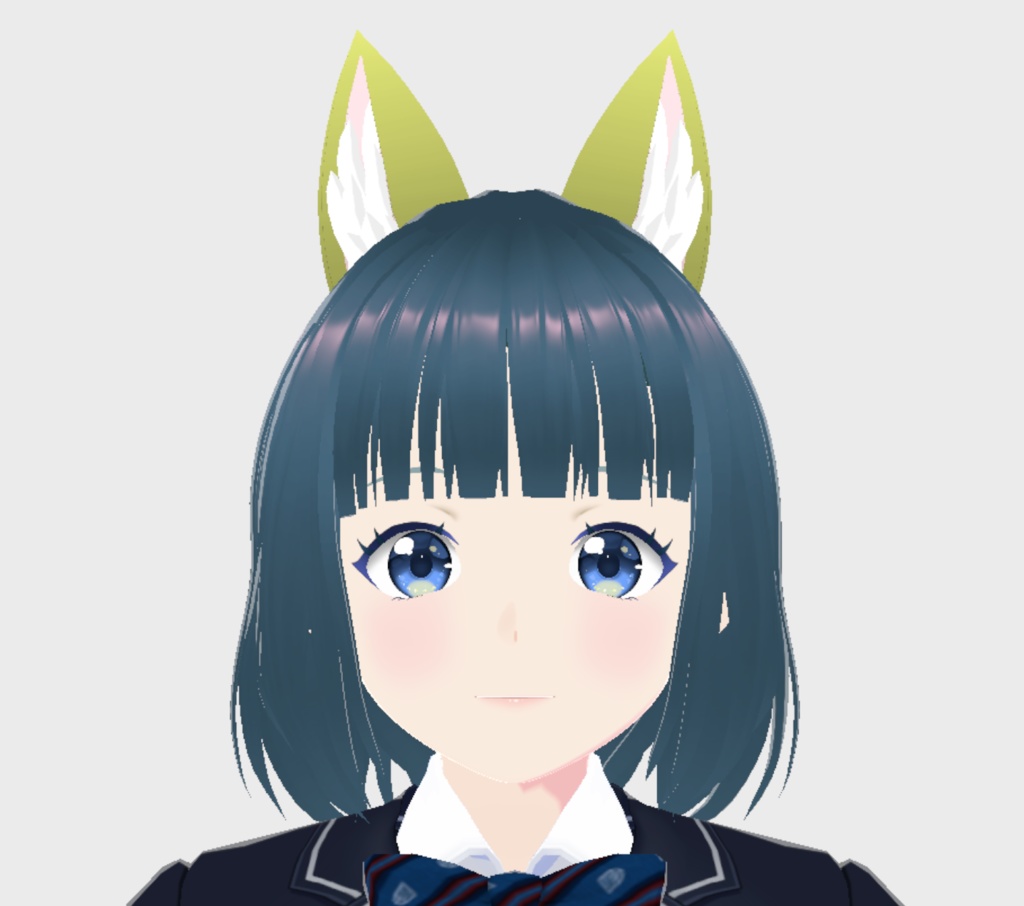VRoid Studio 正式版 用 動く猫耳16色セット 髪型プリセット(はね毛) Cat ear (Moving cat ears) ケモ耳 ケモミミ ねこ耳 ネコ耳 可愛い cute かわいい pretty vroidstudio