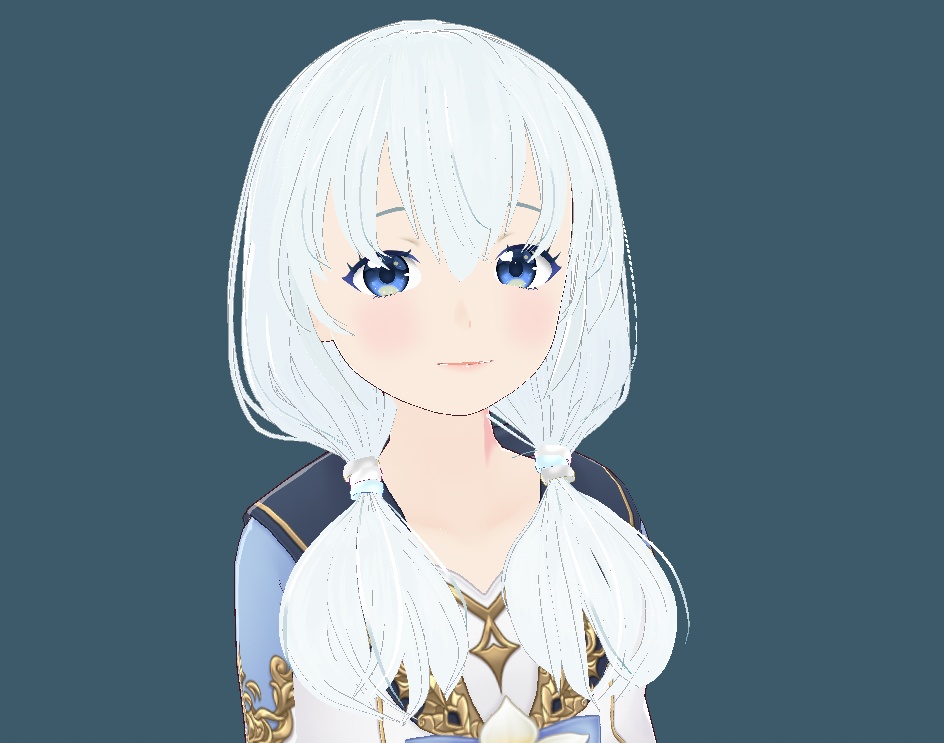 VRoid Studio 正式版 カラー変可 ゆるふわツインテール5色セット 髪型プリセット 前髪・後髪・横髪 3点セット Hairstyle preset Pigtails ツインテ vroidtudio