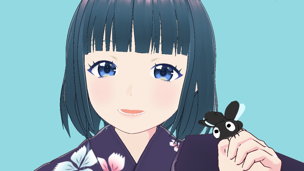 VRoid Studio 正式版 飛び回るカブトムシ&クワガタ 髪型カスタムアイテム(はね毛) Kabutomushi Kuwagata Rhinoceros Stag beetle Hair preset Extras かわいい 動く 動物 虫 昆虫 ペット pretty cute プリセット preset vroidstudio