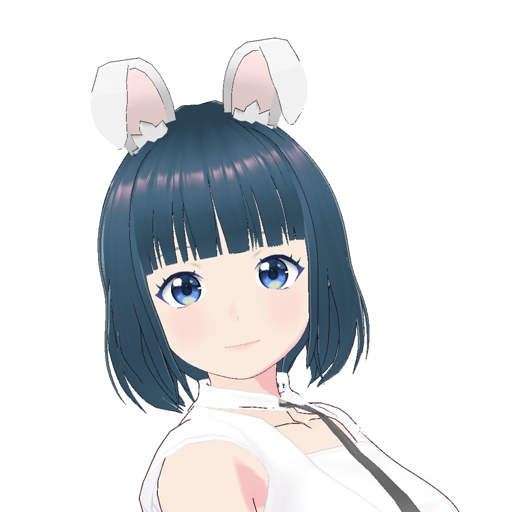 VRoid Studio 正式版 ぴょこぴょこ動くカワイイうさみみ 4種セット カラー変更可 髪型プリセット(はね毛) Hair preset hanege ウサギ うさぎ ウサミミ ケモミミ うさぎ耳 うさ耳 usamimi kemomimi rabbit かわいい pretty cute vroidstudio