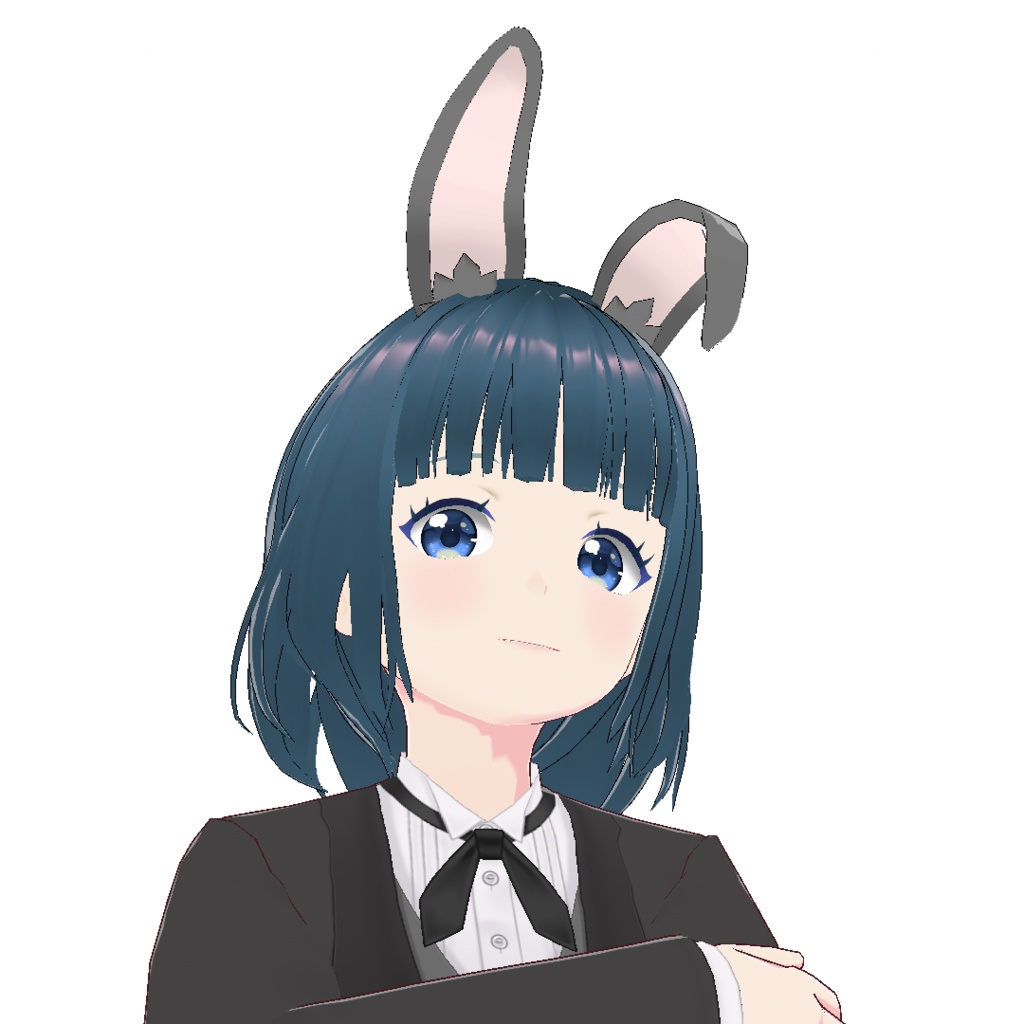 VRoid Studio 正式版 ぴょこぴょこ動くカワイイうさみみ 4種セット カラー変更可 髪型プリセット(はね毛) Hair preset hanege ウサギ うさぎ ウサミミ ケモミミ うさぎ耳 うさ耳 usamimi kemomimi rabbit かわいい pretty cute vroidstudio