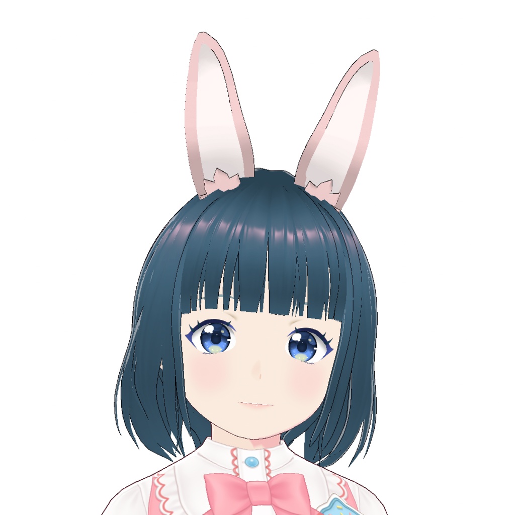 VRoid Studio 正式版 ぴょこぴょこ動くカワイイうさみみ 4種セット カラー変更可 髪型プリセット(はね毛) Hair preset hanege ウサギ うさぎ ウサミミ ケモミミ うさぎ耳 うさ耳 usamimi kemomimi rabbit かわいい pretty cute vroidstudio