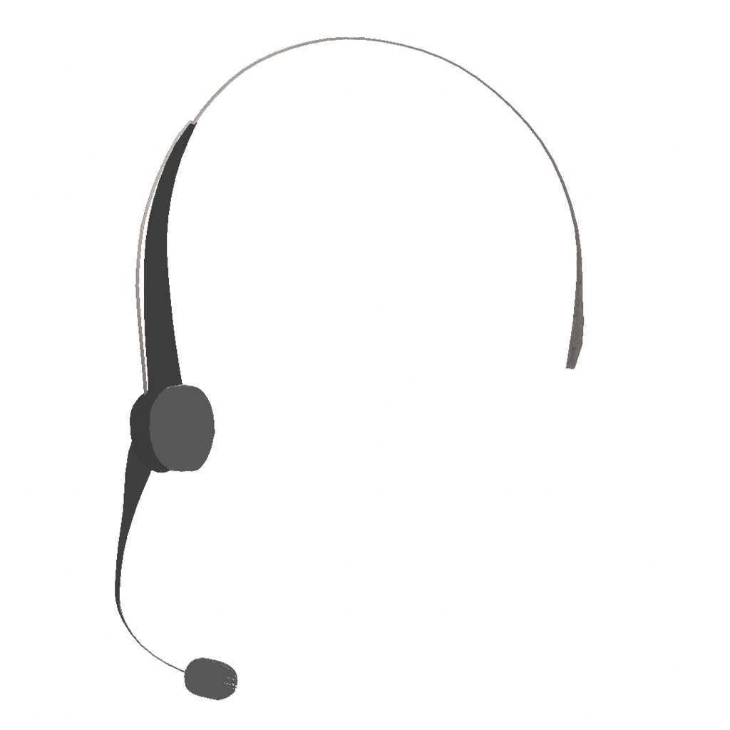 VRoid Studio ヘッドホン マイク 色変更自由 ヘッドセット イヤホンマイク Earphones Earbuds Headphones Headset かっこいい かわいい カッコいい 可愛い カッコイイ カワイイ pretty cute cool vroidstudio