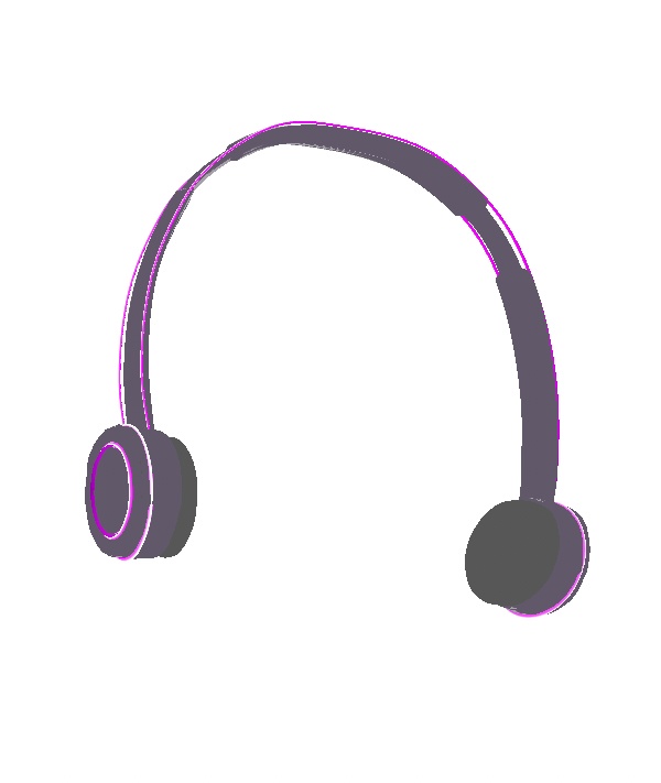 VRoid Studio 両耳 ヘッドホン マイク 色変更自由 ネオン ヘッドセット イヤホンマイク Earphones Earbuds Headphones Headset かっこいい かわいい カッコいい 可愛い カッコイイ カワイイ pretty cute cool vroidstudio