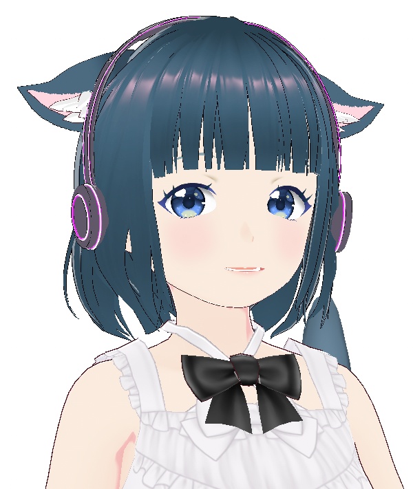 VRoid Studio 両耳 ヘッドホン マイク 色変更自由 ネオン ヘッドセット イヤホンマイク Earphones Earbuds Headphones Headset かっこいい かわいい カッコいい 可愛い カッコイイ カワイイ pretty cute cool vroidstudio