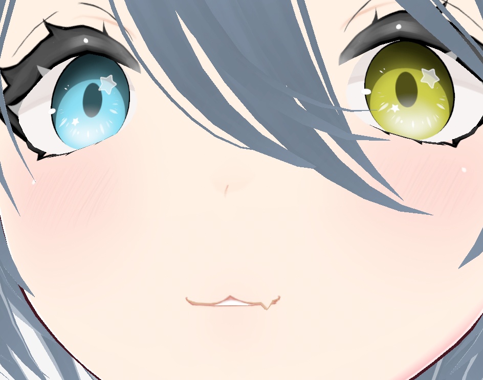 VRoid Studio ハイクオリティ『ねこ口』カスタムアイテム & テクスチャー 猫 犬 ウサギ など他 動物の口にも 正式版 テクスチャ 猫口 ネコ口 いぬ口 うさぎ口 プリセット preset customitem cat dog rabbit mouth cute pretty かわいい 可愛い カワイイ 猫耳 ネコミミ ねこみみ ねこ耳 ネコ耳 vroidstudio