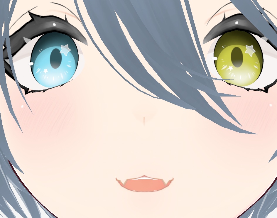 VRoid Studio ハイクオリティ『ねこ口』カスタムアイテム & テクスチャー 猫 犬 ウサギ など他 動物の口にも 正式版 テクスチャ 猫口 ネコ口 いぬ口 うさぎ口 プリセット preset customitem cat dog rabbit mouth cute pretty かわいい 可愛い カワイイ 猫耳 ネコミミ ねこみみ ねこ耳 ネコ耳 vroidstudio