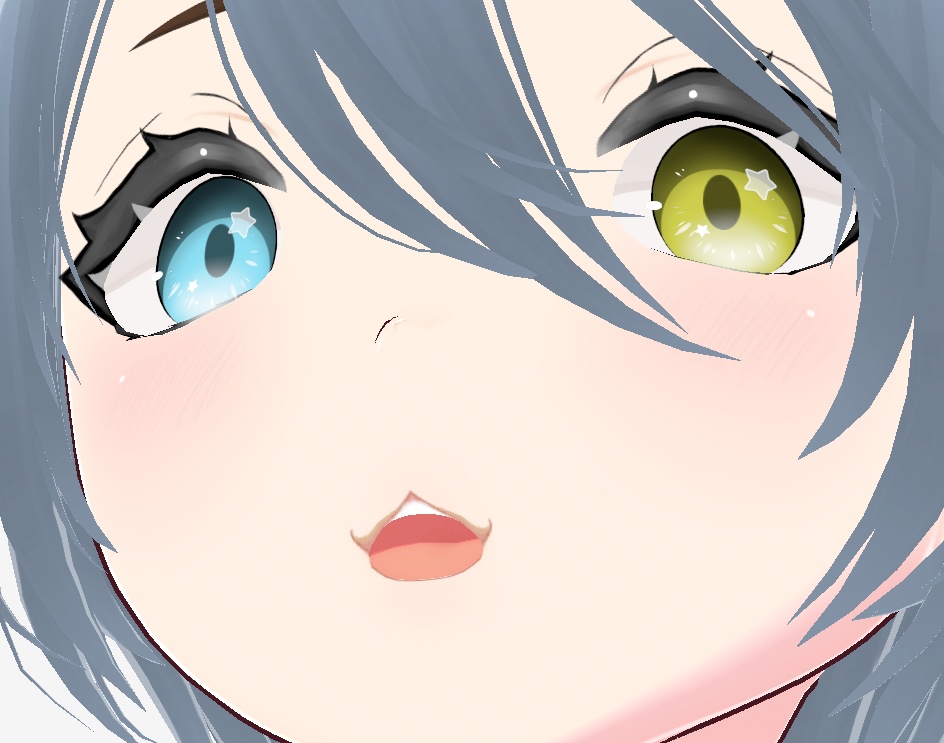 VRoid Studio ハイクオリティ『ねこ口』カスタムアイテム & テクスチャー 猫 犬 ウサギ など他 動物の口にも 正式版 テクスチャ 猫口 ネコ口 いぬ口 うさぎ口 プリセット preset customitem cat dog rabbit mouth cute pretty かわいい 可愛い カワイイ 猫耳 ネコミミ ねこみみ ねこ耳 ネコ耳 vroidstudio