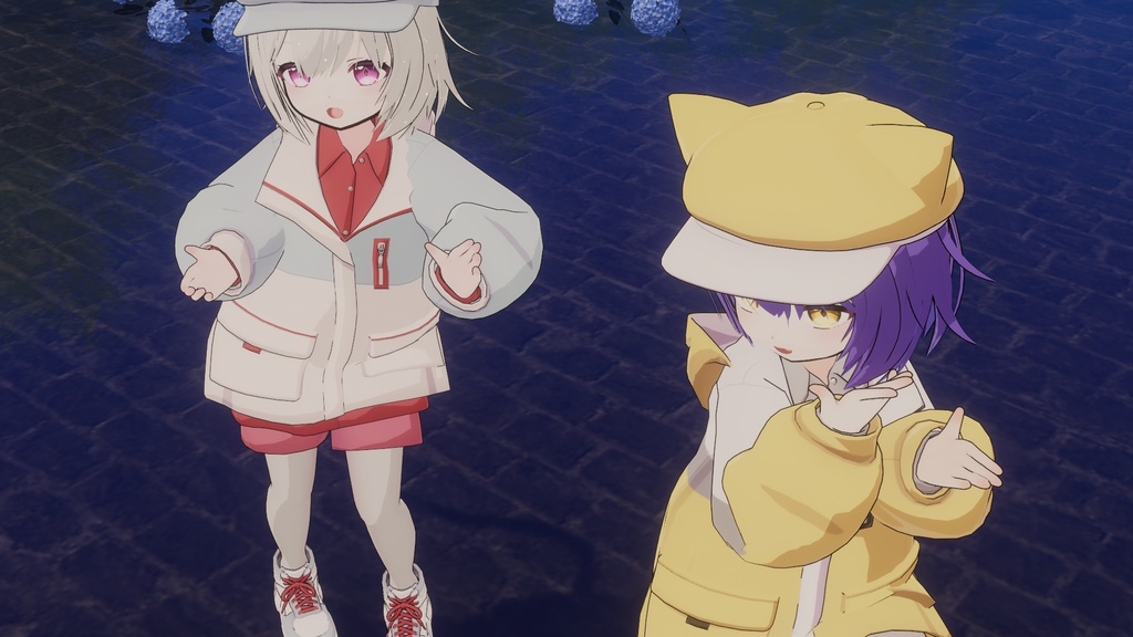 ねこめいつ -Nekomates- (MMD Faces)