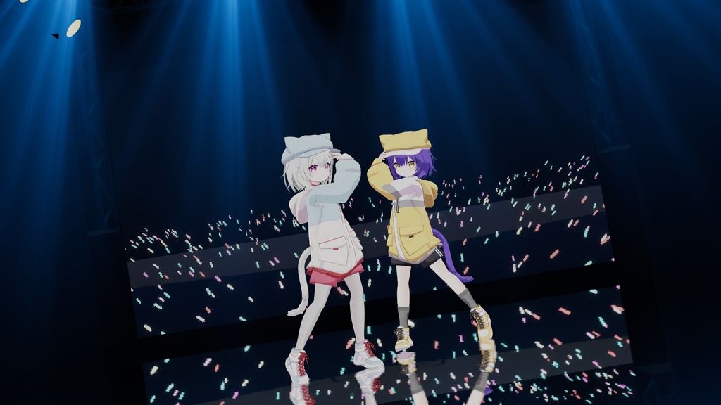 ねこめいつ -Nekomates- (MMD Faces)