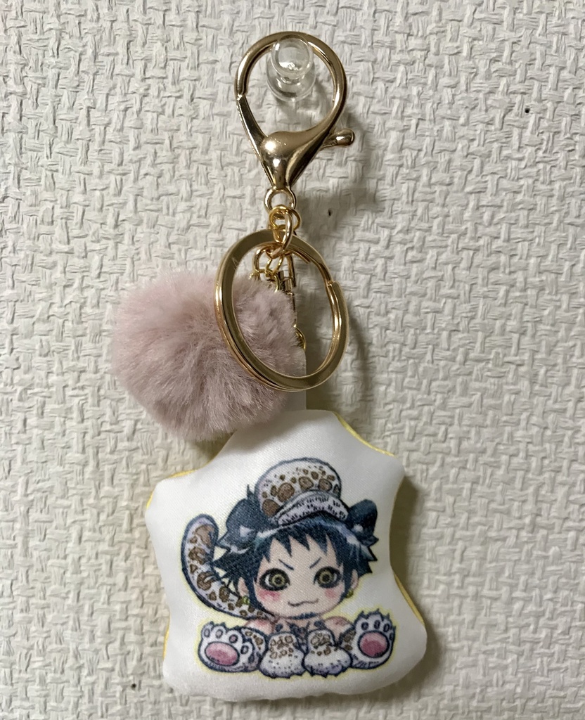 モフッとロゾちゃんキーリング♥︎ロー
