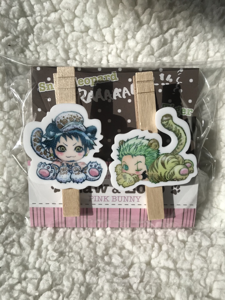 モフッとロゾちゃんクロスピン(2ひきセット)