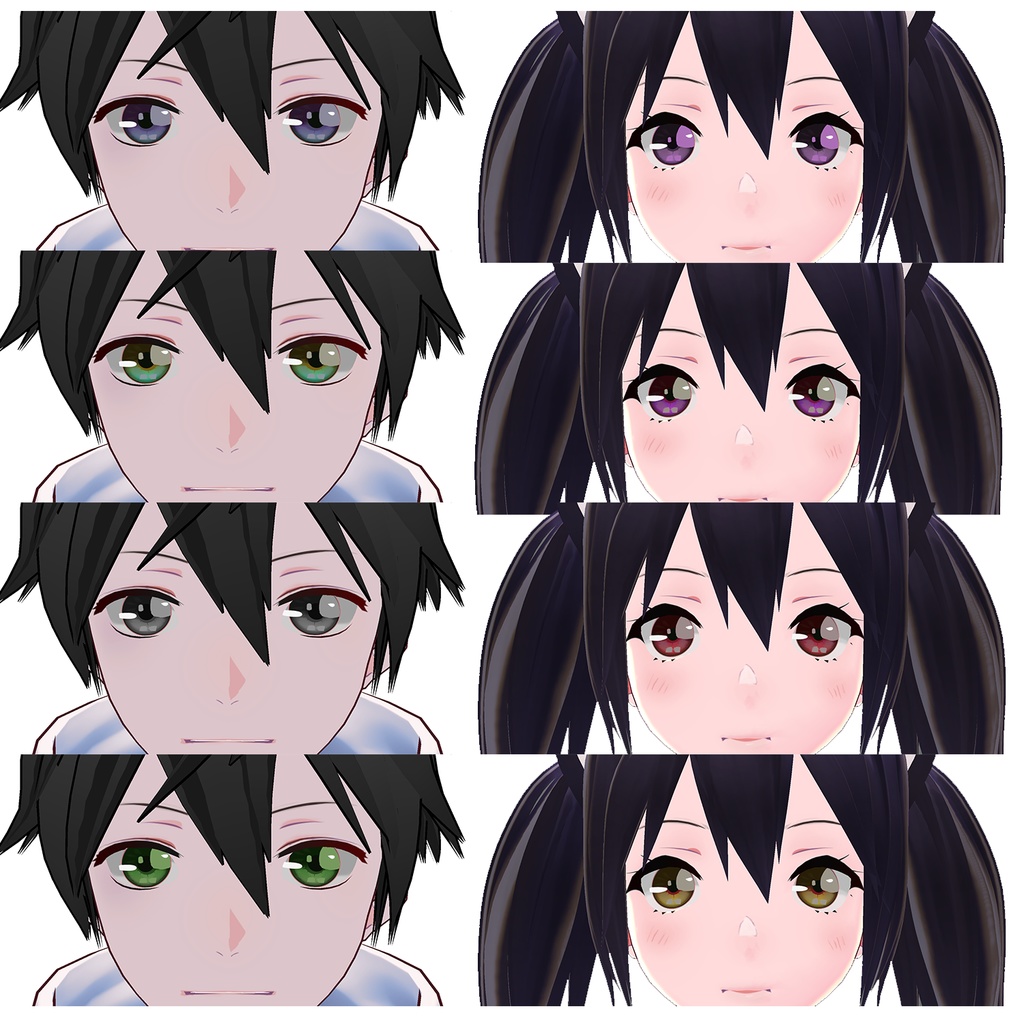【無料版有】Vroid eyes pack