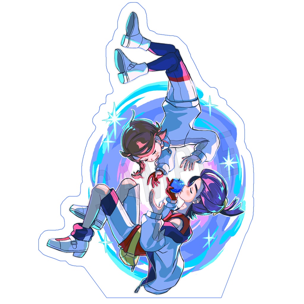 【非公式】【単品】スグアオ ガラスのりんごアクリルスタンド