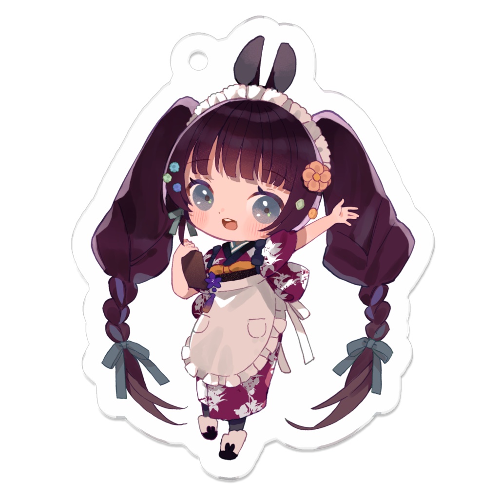 都々桔アクリルキーホルダー