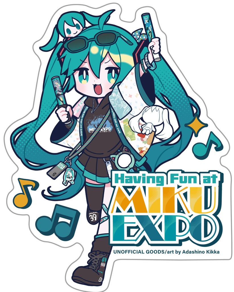 EXPO満喫中【ステッカー5枚セット】