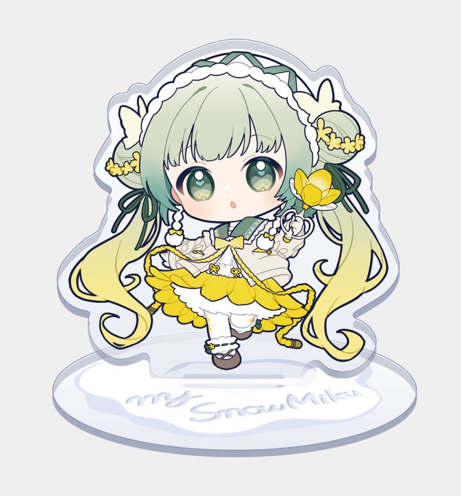アダシノ製雪ミク2027アクリルスタンド