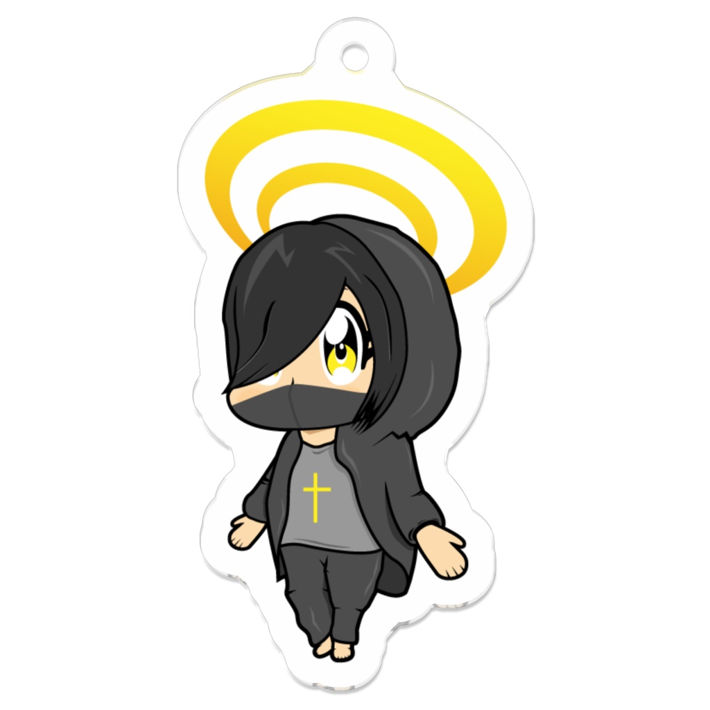 がんだも【単発神Ver.】アクリルキーホルダー