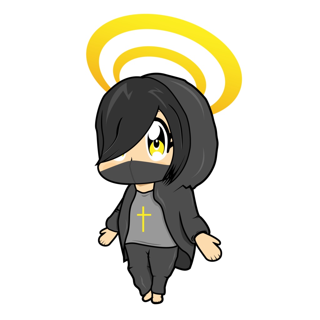 がんだも【単発神Ver.】クリアステッカー