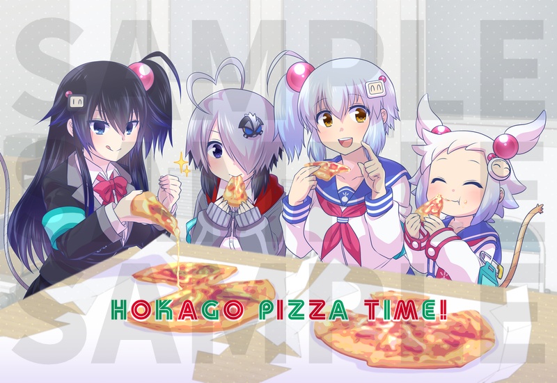 ボンバーガール　ICカードステッカー（アカデミア）